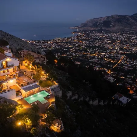 Vista Mare Con Piscina Privata A Mondello