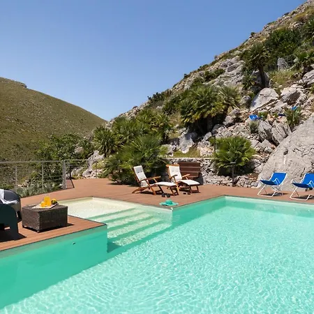 Vista Mare Con Piscina Privata A Mondello Villa *