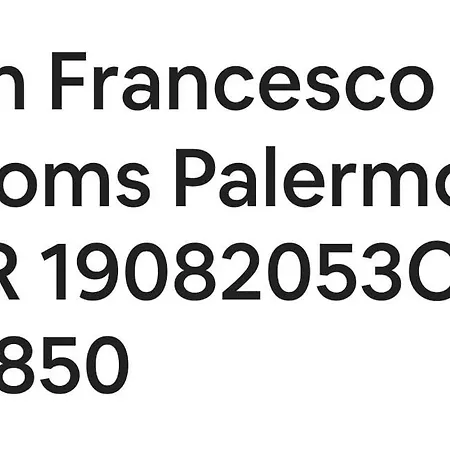 Bed & Breakfast San Francesco L.t. Palermo