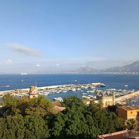Appartamento Rineddahouse Panoramico Vista Mare Con Parcheggio Privato Palermo