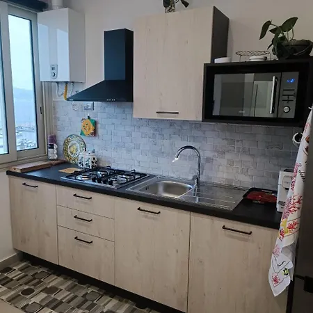 Rineddahouse Panoramico Vista Mare Con Parcheggio Privato Appartamento Palermo
