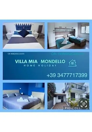 Villa Mia Mondello, 200m To Beach, Private Parking