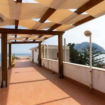 Apartamento Emilia Mondello Emily Con Vista Sul Mare