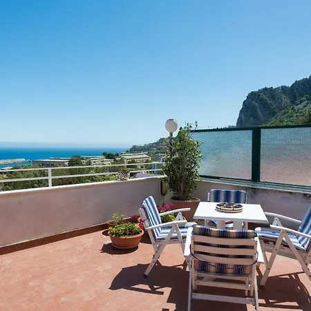 Casa Con Terrazza Sul Mare All'addaura Lägenhet Palermo
